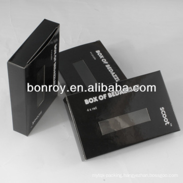 individual cosmetics paper box for lipstick tube packaging